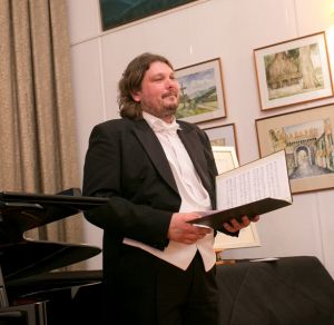 1208th Liszt Evening, Rafal Majzner - tenor. Music and Literature Club in Wroclaw 13rd, May 2016. Photo by Andrzej Solnica.